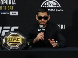 Ilia Topuria, campeón de la UFC